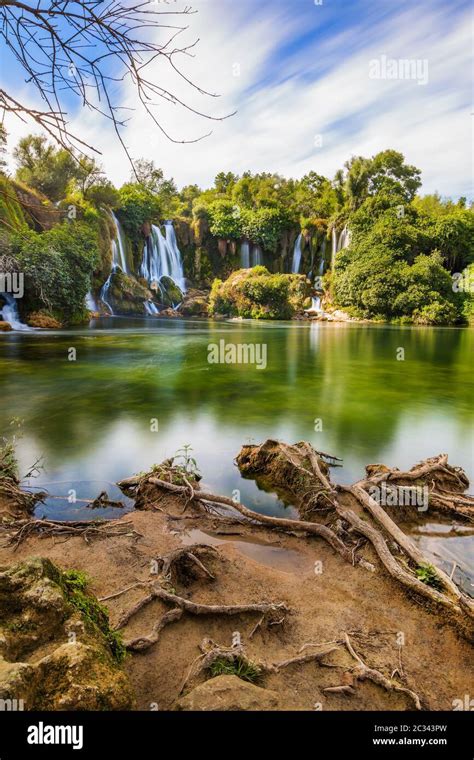 Kravice Waterfall In Bosnia And Herzegovina Stock Photo Alamy