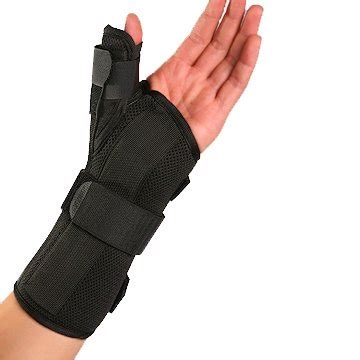 A patient who is suffering from de quervain's tenosynovitis will most likely be experiencing pain whenever the wrist. Splint for Dequervains Tendonitis: Amazon.com