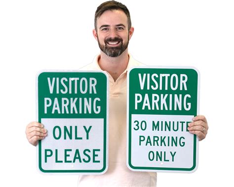 Visitor Parking Signs Reserve Your Parking For Visitors