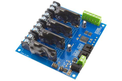 Solid State 4 Channel Relay Controller For I2c