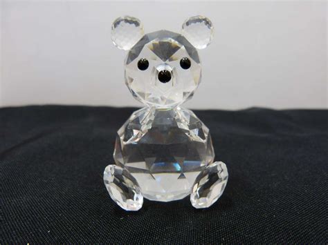 Lot 182 Great Swarovski Crystal Figurine Of Bear Perfect Condition