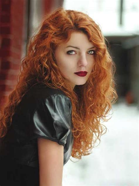 long curly red hair haarfarben schöne rote haare rote haare
