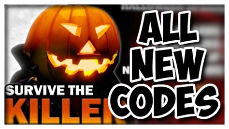 If you're playing roblox, odds are that you'll be redeeming a promo code at some point. NEW SURVIVE THE KILLER CODES FOR OCTOBER 2020 | Roblox ...