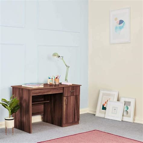 Wakefit Athena Wooden Study Table Home Office Table Columbian