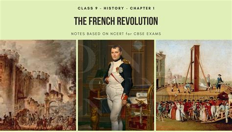 The French Revolution Notes Cbse Class 9 Social Science History Ncert