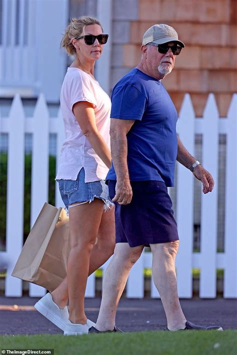 billy joel and his wife alexis roderick have a rare public sighting as they stroll in the