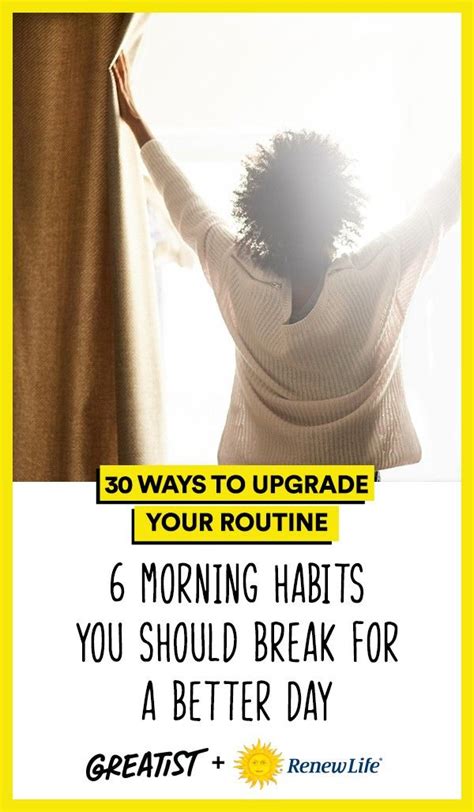 6 morning habits you should break for a better day morning habits habits fitness habits