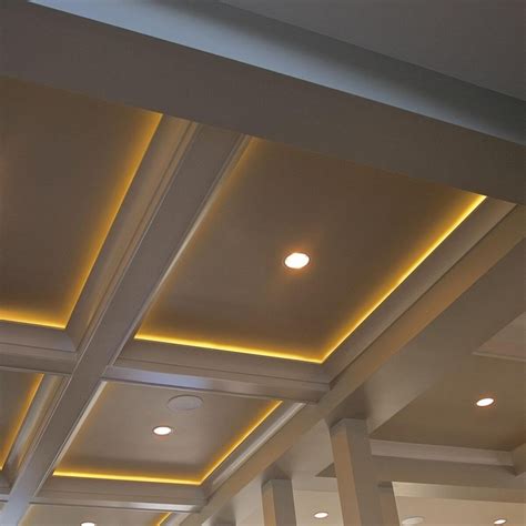 Gypsum false ceiling and coves for indirect lighting in which beautiful flora designs are made with some light materials will give nice looks once the switched on. How to use different types of lighting fixtures | Wrought ...