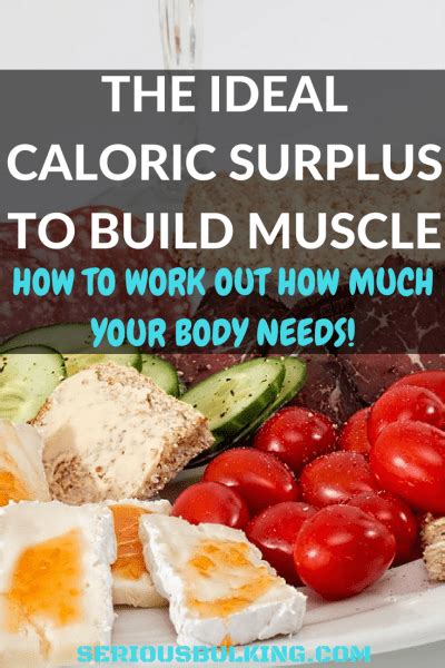 The Ideal Caloric Surplus To Build Muscle Fast Serious Bulking