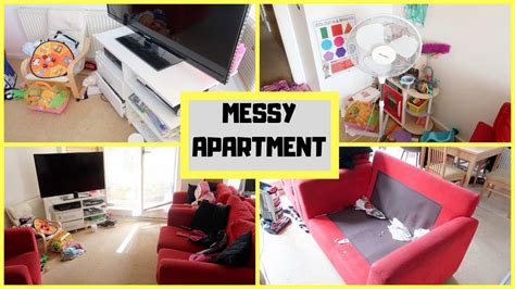 Clean With Me Part 1 Extremely Messy Apartment Youtube