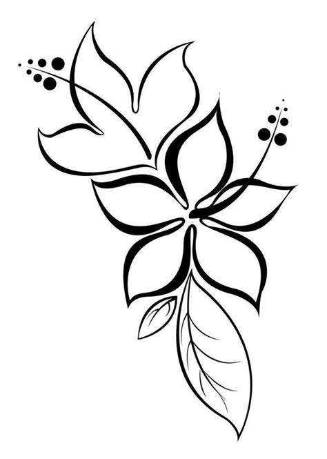 Tatouage Fleur Simple Modèles Et Exemples