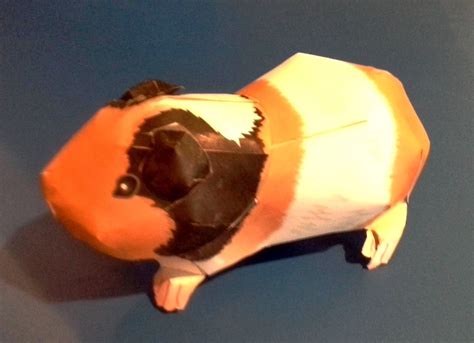 365 Days Of Paper Craft By Lisa Day 1 Origami Guinea Pig