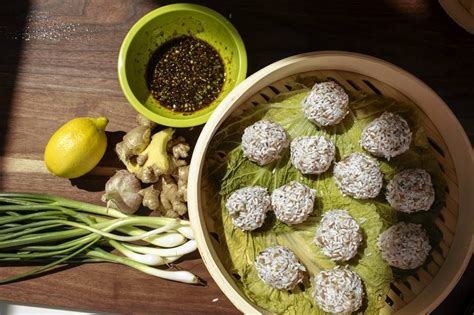 Pearl Rice Balls With Ginger Soy Dipping Sauce Dessert Recipes Easy