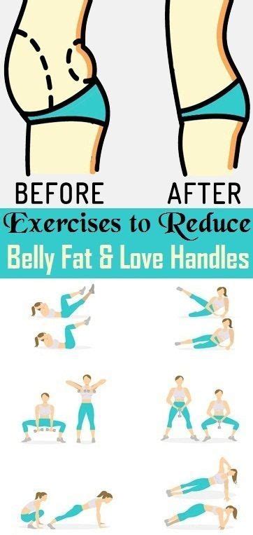 Good Exercises To Get Rid Of Belly Fat And Love Handles Lichaam