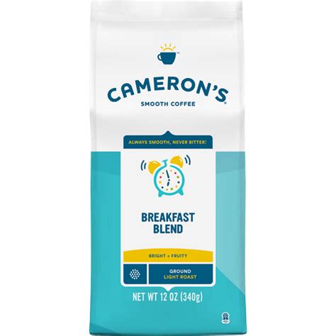 Cameron S Coffee Roasted Ground Coffee Bag Breakfast Blend Oz