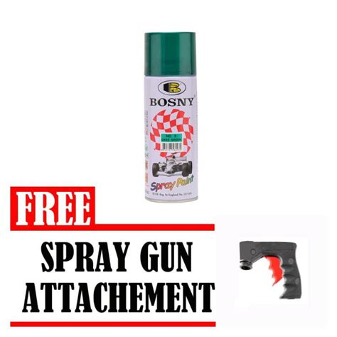 No 3 Okee Green Bosny Spray Paint With Free Anti Fatigue Spray Gun