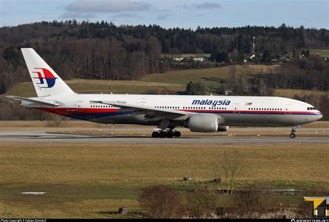 9m Mra Malaysia Airlines Boeing 777 2h6er Photo By Fabian Zimmerli Id