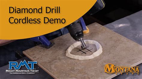 Best Way To Use A Diamond Tile Drill Bit With A Cordless Drill Too