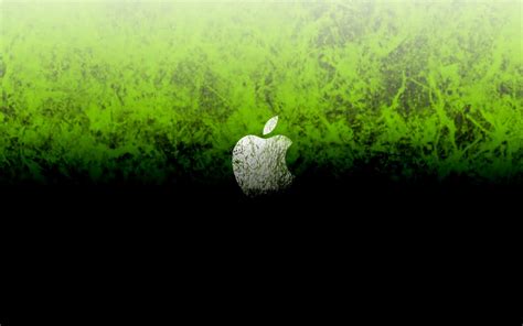Black And Green Apple Mac Wallpaper Hd Hd Wallpaper