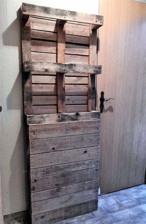 Garderobe selber machen für kinder: Mobel Aus Europaletten Die Fertige Garderobe Voila Mobel ...