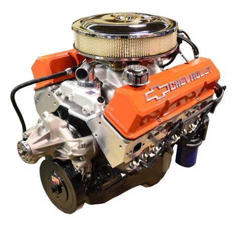 Sbc 383430hp Orange Trim Crate Engine With Tremec T56 6 Speed Trans