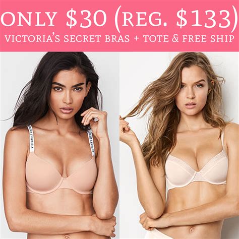 Hot Only 30 Regular 133 Victoria S Secret Bras Tote And Free Ship Deal Hunting Babe