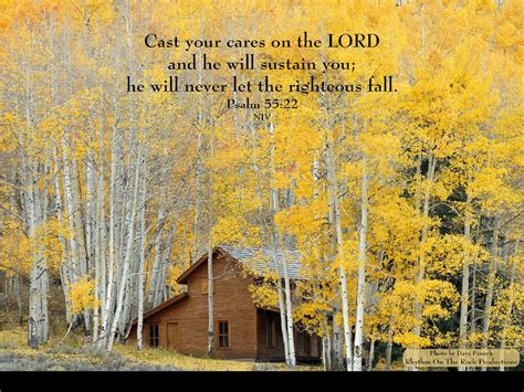 Autumn Christian Scriptures Desktop Bible Verse Backgrounds