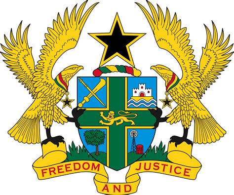 Coat Of Arms Of Ghana Wikipedia The Free Encyclopedia Clipart Best