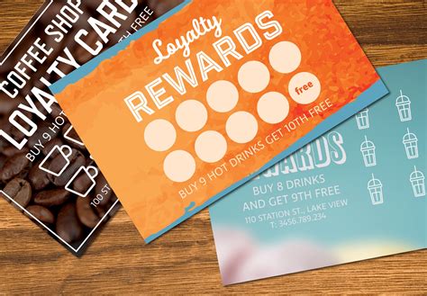Free Printable Loyalty Card Templates
