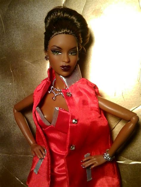 Adele Pretty Black Dolls Black Doll Beautiful Barbie Dolls