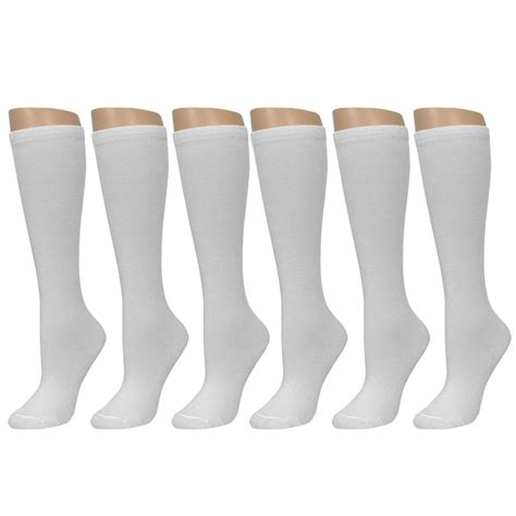 Alltopbargains All Top Bargains Knee High Socks School Girl Uniform Soccer Sport Women Girls