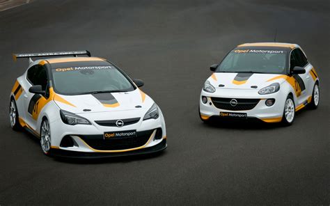 Opel Reveals New Adam Rally Car Astra Opc Cup Car For European
