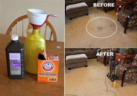 Simply spray your carpet with clean water (or dip a rag into a bowl of water and apply to the carpet by hand), and blot with a clean, dry rag. How to make your own carpet stain removing solution step ...