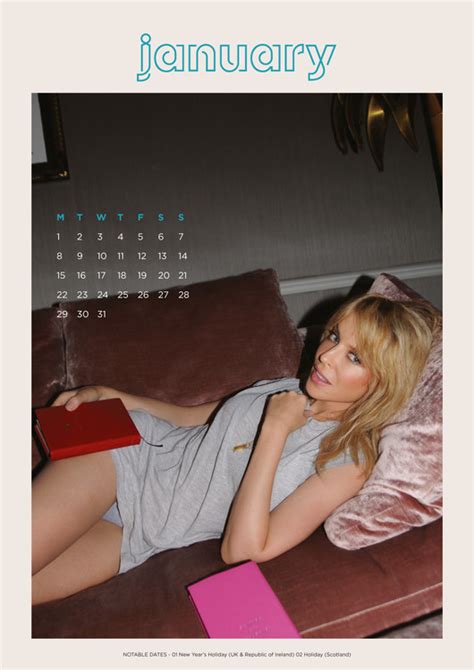 Kylie Minogue Calendriers Achetez Sur Europosters