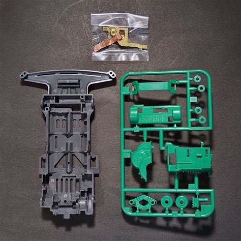 Tamiya Super 1 Chassis With Terminals S1 Chassis Super I Chassis
