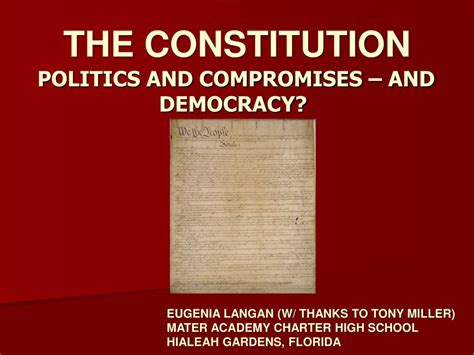 Ppt The Constitution Powerpoint Presentation Free Download Id5699209
