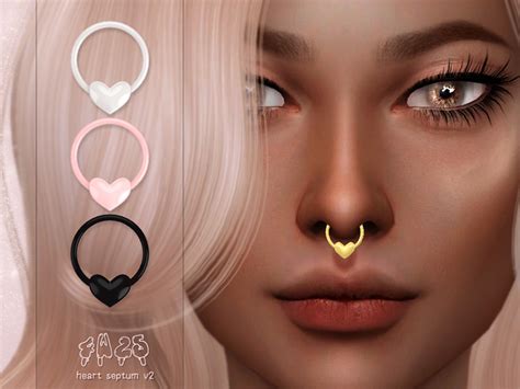 Best Sims Nose Septum Ring CC Piercings FandomSpot