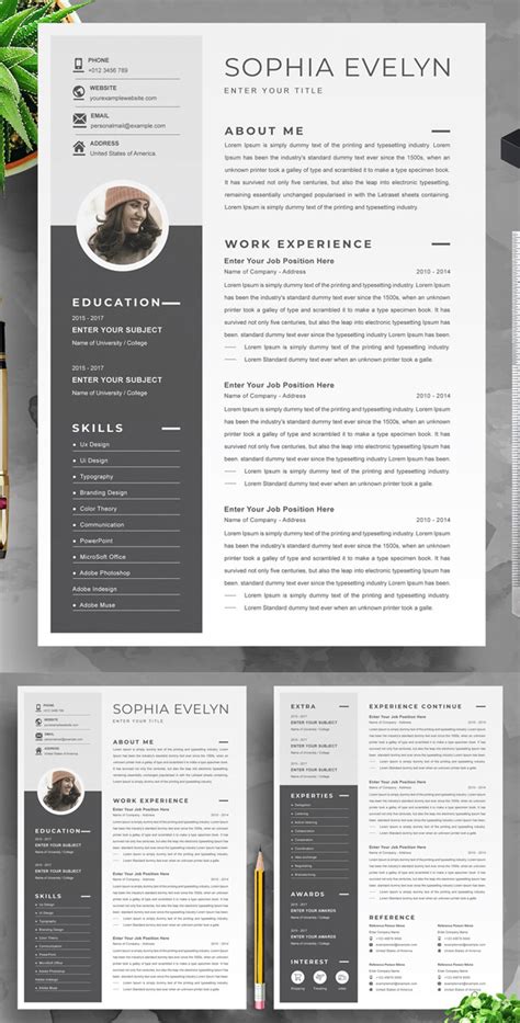 Modern Executive Resume Template Business Resume Template Unique