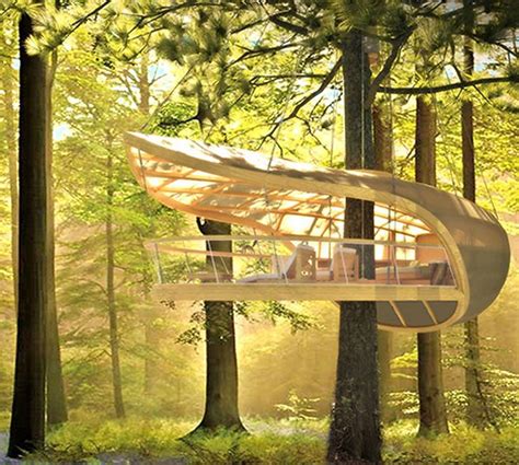 Floating Architecture Bamboo Architecture Architecture House Forest