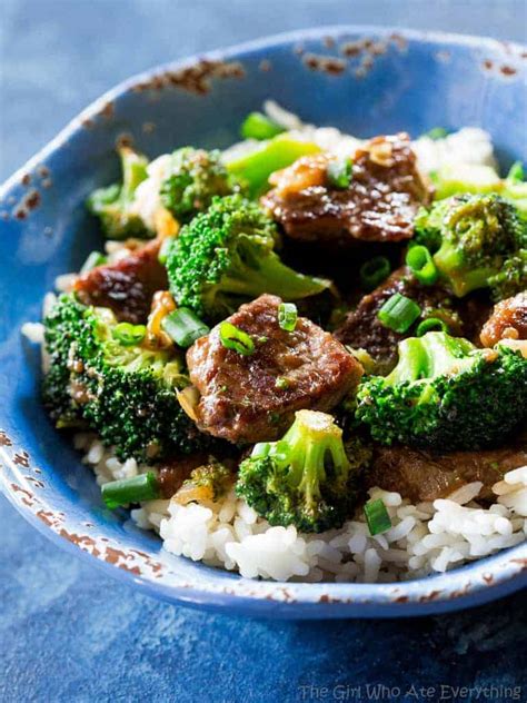 Easy Beef Broccoli Stir Fry Recipe The Girl Who Ate Everything