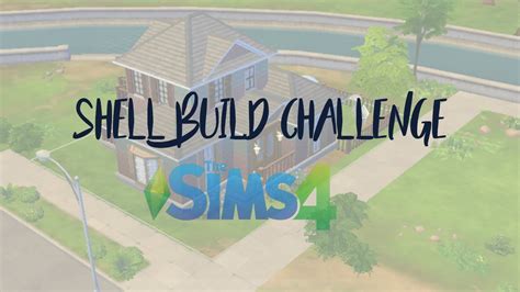 The Sims 4 Shell Build Challenge The Sims 4 Speed Build No Cc