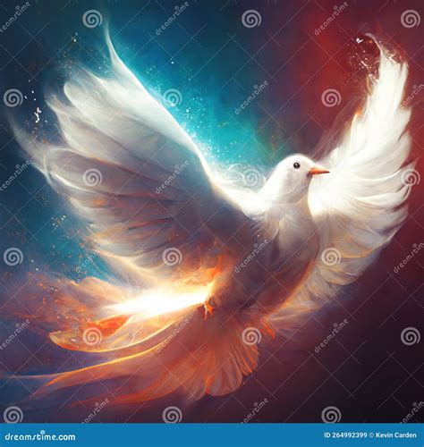 White Dove Holy Spirit Stock Illustration Illustration Of Heaven