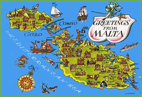 10 mapas de malta com localização e tudo que você quer saber malta map tourist map malta travel