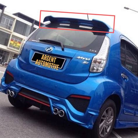 Perodua Myvi Icon Advance Oem Spoiler Myvi Lagi Best Spoiler