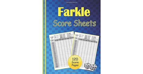 Farkle Score Sheets Lets Play Farkle Farkle Score Keeping Cards