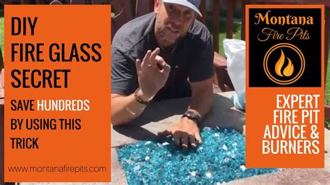 Save Hundreds On Fire Glass The Lava Rock Trick Youtube