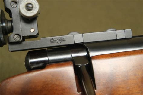 Anschutz Model 54 Match Adjustable Peep Sights Serial 75289 22 Lr