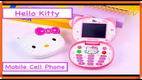 Hello Kitty Cute Mobile Cell Phone Unboxing And Showcase 📞 Youtube