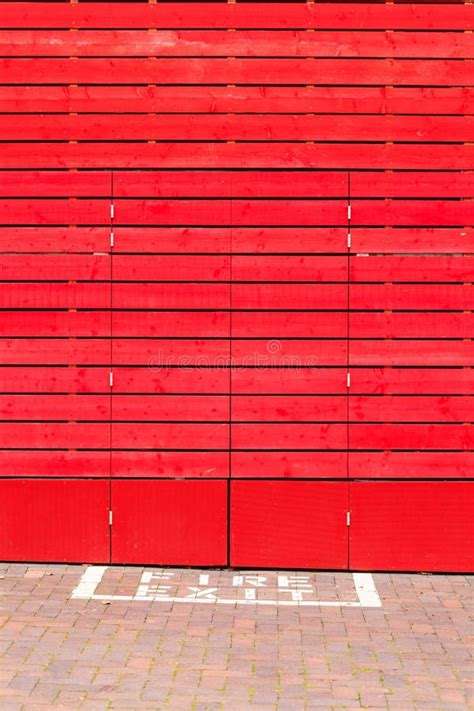 Red Wooden Background Texture Fire Exit Sign Stock Photos Free