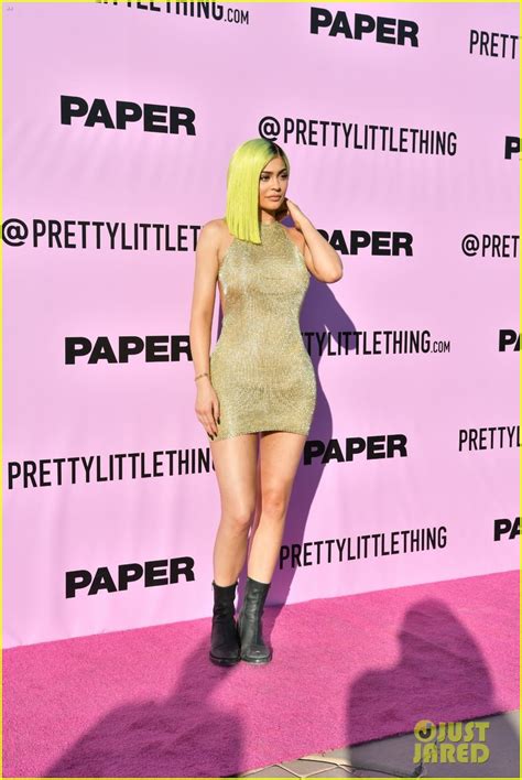 full sized photo of kylieplt2 kylie jenner rocked this 44 gold metallic dress at coachella